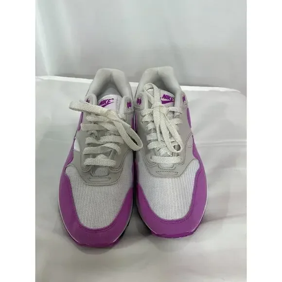 Nike Air Max 1 '87 White Sneaker Size 8.5 - Picture 2 of 5